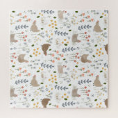 Chicken Lovers Boerderij Dier  Bloemen Legpuzzel (Horizontaal)