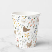 Chicken Lovers Famyard Animals Party Papieren Bekers (Voorkant)