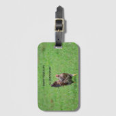 Chicken Luggage Tag Bagagelabel (Voorkant (verticaal))