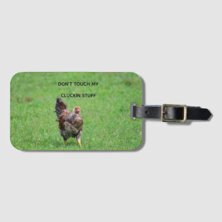 Chicken Luggage Tag Bagagelabel