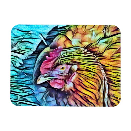CHICKEN MAGNEET (Horizontaal)