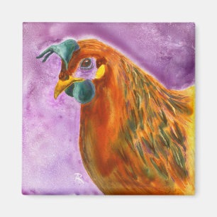 Chicken Magnet - "Henny Penny"