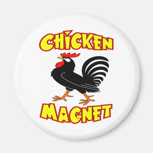 Chicken Magnet Rooster (Voorkant)