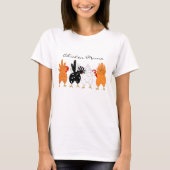 Chicken Mama | Chicken Fronts en Chicken Backs T-shirt (Voorkant)