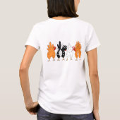 Chicken Mama | Chicken Fronts en Chicken Backs T-shirt (Achterkant)