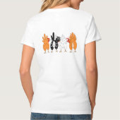 Chicken Mama | Chicken Fronts en Chicken Backs T-shirt (Achterkant)
