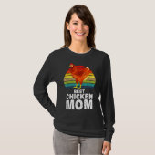 Chicken Mama Farmer Chicken T-shirt (Voorkant volledig)