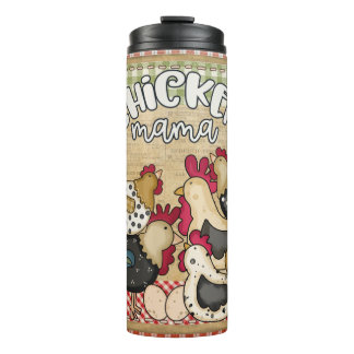Chicken Mama Tumbler Thermosbeker
