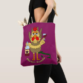 Chicken Marsala ~ Funny Chicken Tote Bag (Dichtbij)