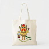 Chicken Marsala ~ Grappige Kip Tote Bag (Voorkant)