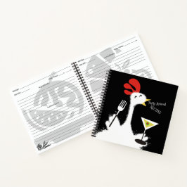 Chicken martini persoonlijk kookboek recept notiti notitieboek