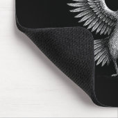 Chicken Meme Caw Funny Sayings Rooster Humor Quote Muismat (Hoek)