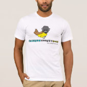 Chicken Monkey Duck Hybrid T-shirt (Voorkant)