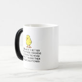 CHICKEN MOTIEVEN MAGISCHE MOK (Voorkant links)