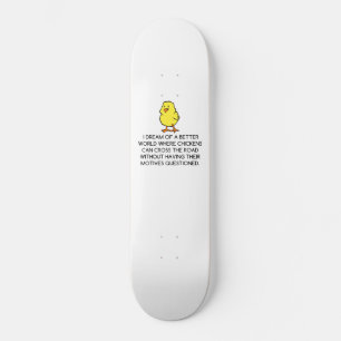 CHICKEN MOTIEVEN PERSOONLIJK SKATEBOARD