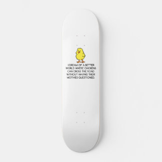 CHICKEN MOTIEVEN PERSOONLIJK SKATEBOARD