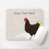 Chicken Mousepad Muismat (Met muis)