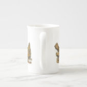 Chicken mug #7 porselein kop (Achterkant)