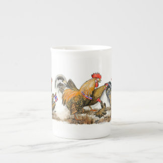 Chicken mug #7 porselein kop
