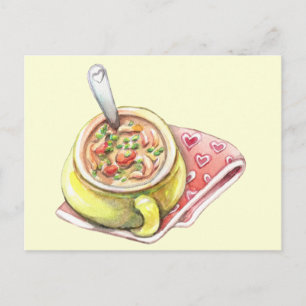 Chicken Noodle Soup Briefkaart
