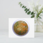 Chicken Noodle Soup Briefkaart (Staand voorkant)
