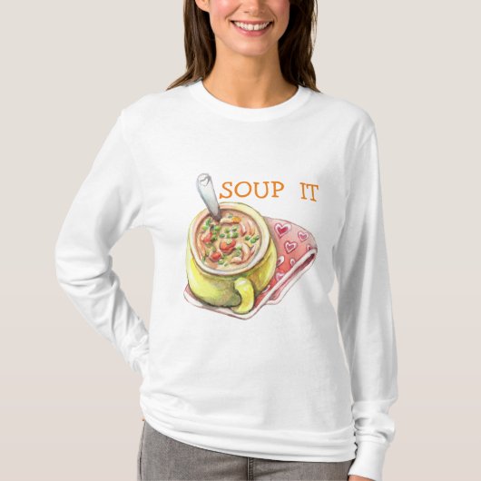 Chicken Noodle Soup T-shirt (Voorkant)