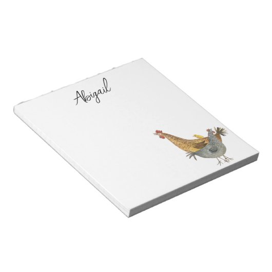 Chicken NotePad Notitieblok (Schuin)