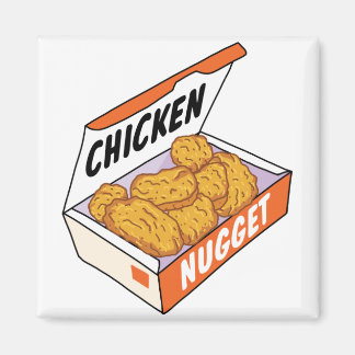 Chicken Nugget Box Magneet