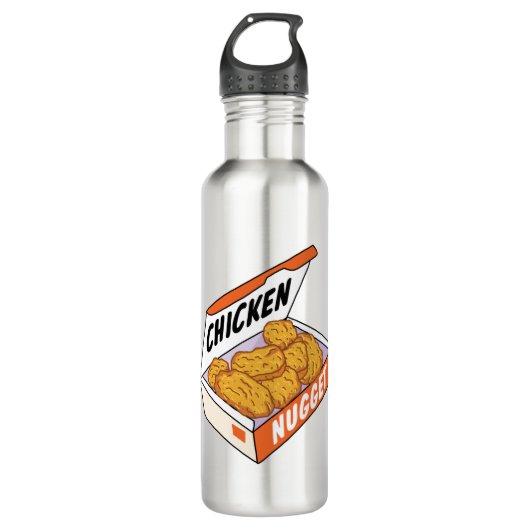 Chicken Nugget Box Waterfles (Voorkant)
