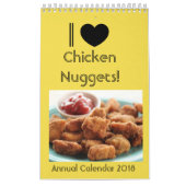 Chicken Nugget Calendar 2018 Kalender (Hoes)