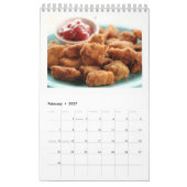 Chicken Nugget Calendar 2018 Kalender (Feb 2027)
