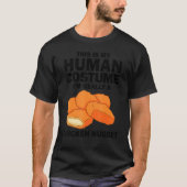Chicken Nugget Costume voor kinderen Mode Nugget F T-shirt (Voorkant)