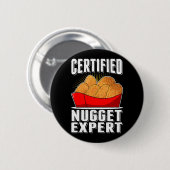 Chicken Nugget Expert Nug Life Ronde Button 5,7 Cm (Voorkant /achterkant)