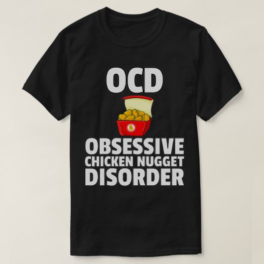 Chicken Nugget Funny Chicken Nuggs T-shirt (Design voorkant)