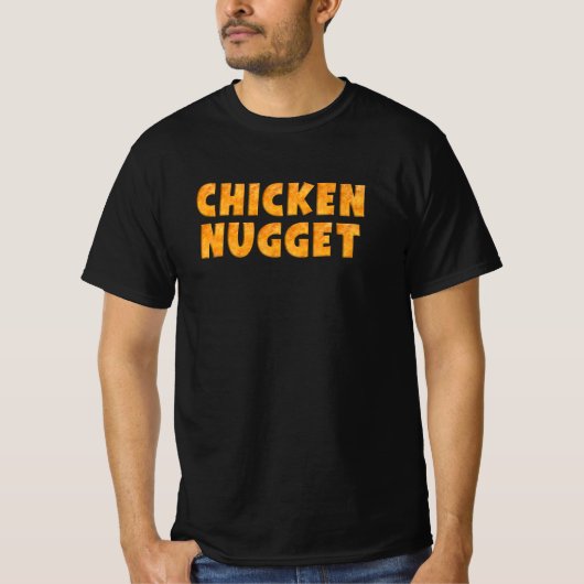 Chicken Nugget Halloween Costume Gift T-shirt (Voorkant)