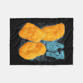 Chicken Nugget Lover 67 Meme Six Seven Fried Chick Fleece Deken (Voorkant (Horizontaal))