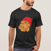Chicken Nugget Shirt Nug Life Love Nuggs Funny Cut (Voorkant)