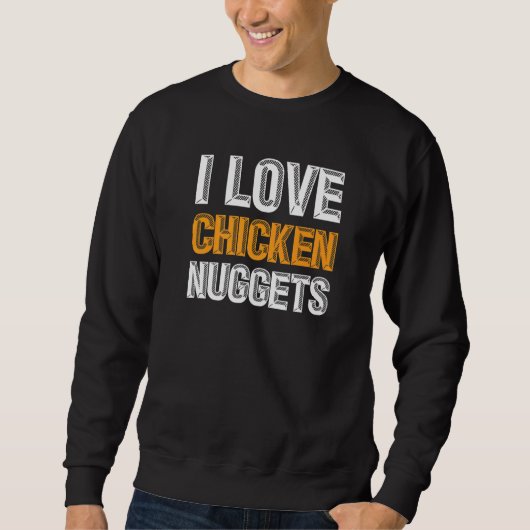 Chicken Nuggets Food Fun 1 Trui (Voorkant)