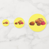 Chicken Nuggets met Ketchup Junk Food Foodie Confetti (Voorkanten)