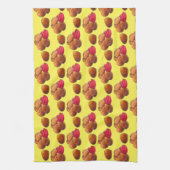 Chicken Nuggets met Ketchup Junk Food Foodie Theedoek (Verticaal)