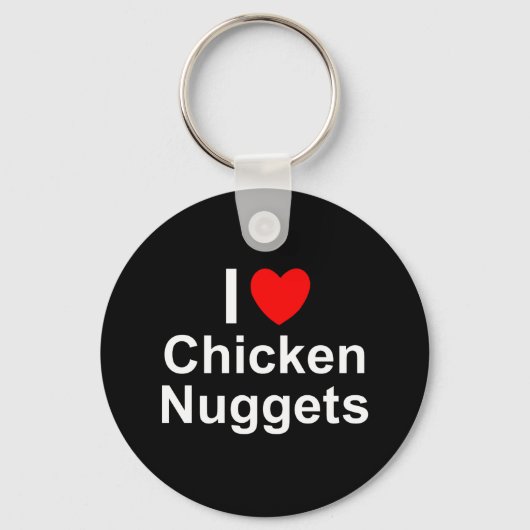 Chicken Nuggets Sleutelhanger (Voorkant)