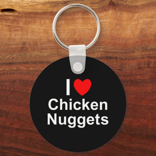 Chicken Nuggets Sleutelhanger (Voorkant)
