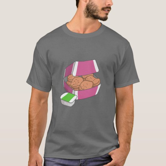 Chicken Nuggets T-shirt (Voorkant)