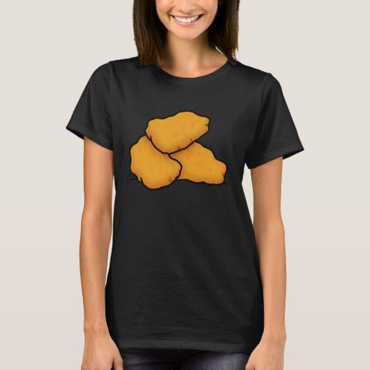 Chicken Nuggets T-shirt (Voorkant)
