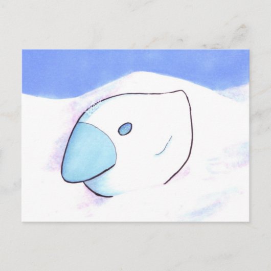 Chicken of Ice postcard Briefkaart (Voorkant)