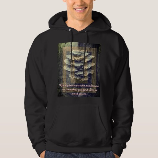 Chicken of the woods POH06 Pullover Hoodie T-Shirt (Voorkant)