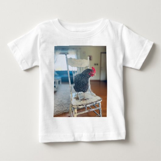 Chicken on a Chair Toddler T-Shirt (Voorkant)