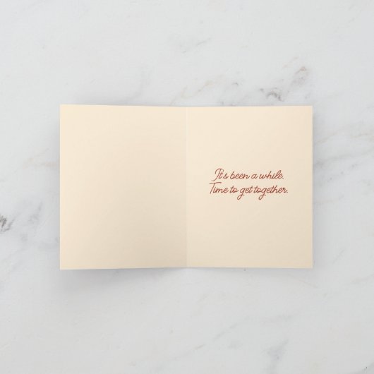 Chicken On The Move With The Side-Eye Kaart (Binnen)