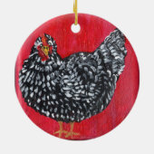 Chicken Ornament (Achterkant)