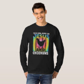 Chicken Outfit for Chicken Hen Lovers Apparel Wome T-shirt (Voorkant volledig)